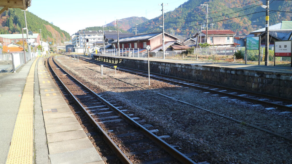 生野駅ホーム